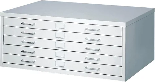 Vista 7 de Safco 4971LG Facil - Base alta para lima pequeña 4969LG, se vende por separado, gris claro