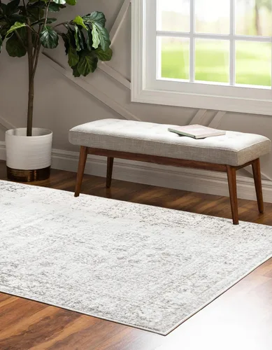 Vista 405 de Unique Loom Sofia Collection - Tapete Casino, 2 pies 2 pulgada x 3 pies 1 pulgada, rectangular, beige/tostado Beige/Beige
