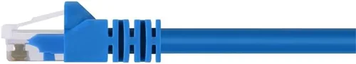 Vista 2 de Monoprice 100FT 24AWG Cat6 550MHz UTP Ethernet Cable de red de cobre desnudo - azul