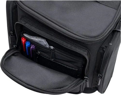 Vista 6 de Protec Bolsa de silencio doble de cuerno francés, soporte modular de pared y silencio, modelo M409