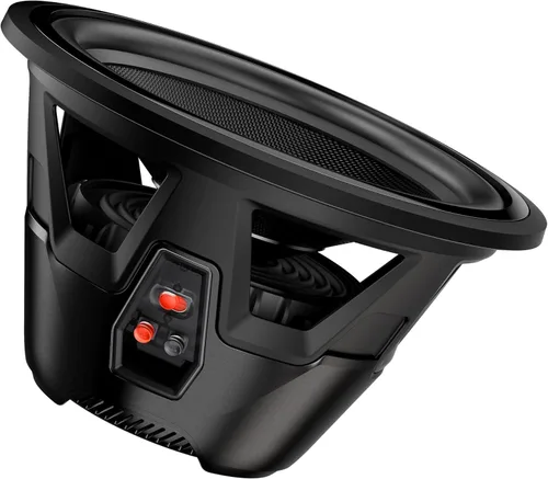 Vista 5 de JBL - Dos subwoofers de audio automotriz de alto rendimiento STADIUM122SSI de 12 pulgadas con impedancia seleccionable