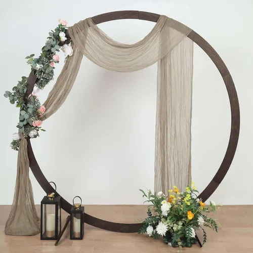 Vista 32 de Efavormart - Paquete de 5 servilletas de gasa de algodón de 24 x 19 pulgadas, color beige