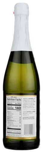 Vista 4 de Martinelli's Sidra espumosa con medalla de oro, botella de 25.4 onzas líquidas