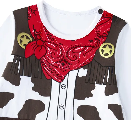 Vista 4 de Baby Boy Halloween Thanksgiving Costume for boys Newborn Uniform Costume with Hat