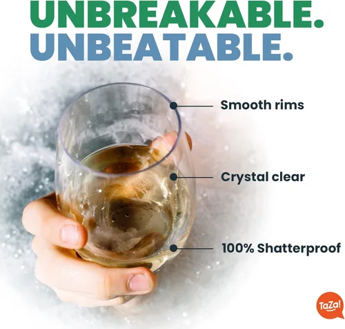 Vista 6 de Copas de vino de una pieza, Crystal Clear