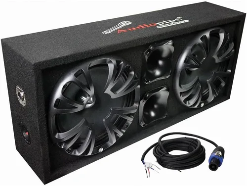 Vista 2 de Audiopipe APCHULD102 Caja de altavoces sellada de alto rendimiento 10 600W (Max)