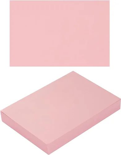 Vista 14 de Paquete de 100 tarjetas pesadas en blanco, color crema, 2 x 3.5
