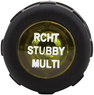 Vista 7 de Klein Tools 32593 Multi-bit Ratcheting Screwdriver, 6-in-1 Stubby Tool with Phillips and Slotted Bits and 2 Nut Driver Sizes