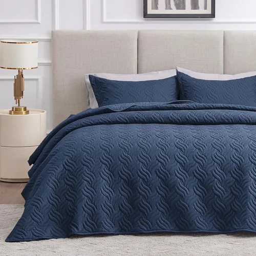 Vista 30 de Love's cabin - Juego de ropa de cama de tamaño King, color verde, colcha de verano de microfibra ligera, patrón de moneda, para todas