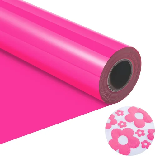 Vista 8 de HTVRONT - Vinilo de transferencia de calor HTV- Rollos de vinilo de 3.65 x 6 metros, ideal para camisetas, es fácil de cortar y quitar