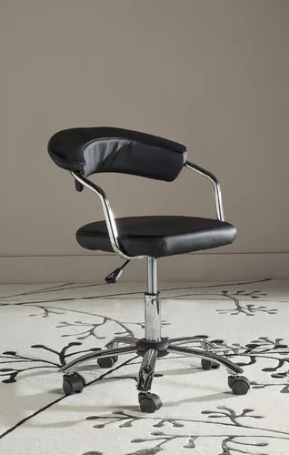 Vista 3 de SAFAVIEH Home Collection Pier - Silla de escritorio color crema
