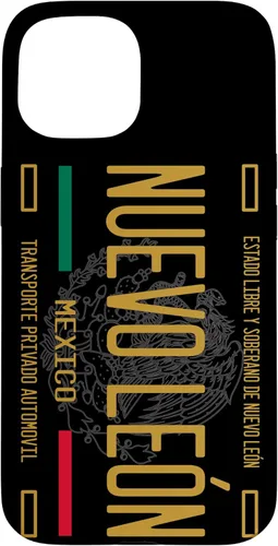 Vista 6 de Neoleonés Nuevo Leon License Plate Phone Case for iPhone 17