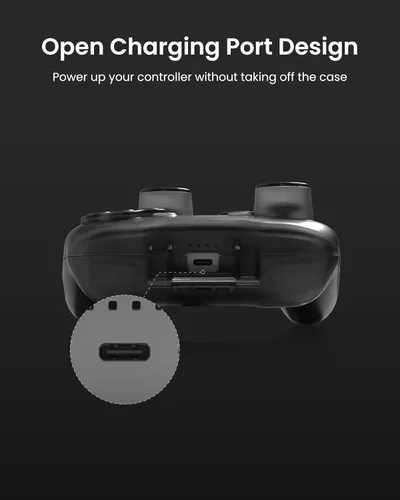 Vista 7 de tomtoc Protective Case for Nintendo Switch 2 Pro Controller, Hard Shell Joystick Protector, Portable Travel Storage Case, Shock-proof, Anti-scratch