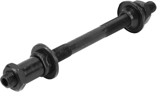 Vista 3 de Drfeify Eje de cubo, eje de cubo de liberación rápida de acero utilizado para cubos de bola ordinarios (eje trasero)