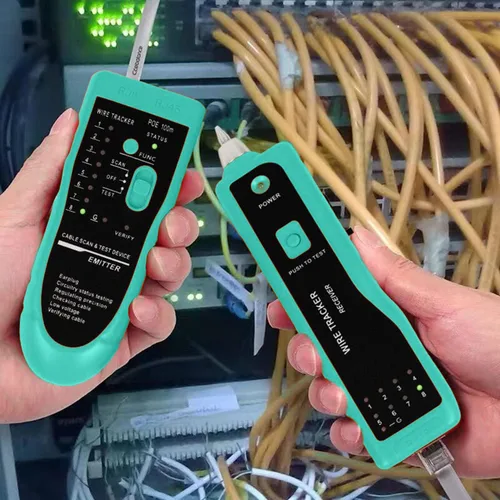 Vista 5 de Gaobige Kit de herramientas de red, Kit de herramientas de crimpado RJ45, Herramienta de crimpado Ethernet Cat6 Cat5 Cat5e, Herramienta de prensado