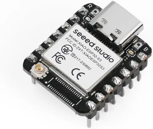 Vista 17 de Seeed Studio XIAO ESP32 S3 Sense - Wi-Fi de 2.4 GHz, BLE 5.0, sensor de cámara OV2640, micrófono digital, PSRAM de 8 MB, flash de 8 MB, carga