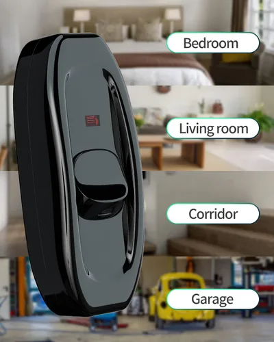 Vista 5 de Interruptor de electrodomésticos, botón de encendido/apagado, lámpara de mesa, luz de escritorio, interruptor de cable en línea, 250 V, 10 A, negro