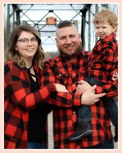 Vista 5 de siliteelon Camisa de franela a cuadros de manga larga con botones