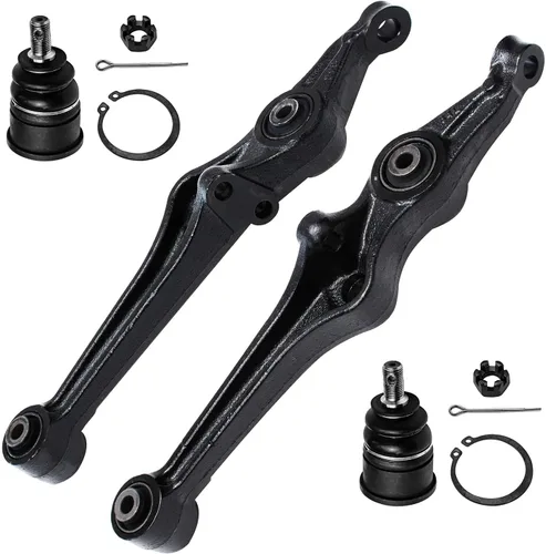 Vista 177 de Detroit Axle - AWD - Kit de brazos de control de extremo delantero para INFINITI G35 2005-2006 [modelos X], 2 brazos de control delantero
