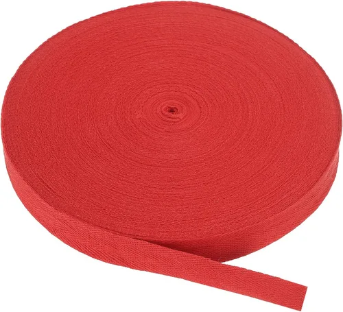 Vista 180 de PATIKIL Cinta de sarga de algodón de 1 pulgada, 50 yardas, cinta de algodón, cinta de encuadernación al bies, cinta de espiga para costura, Verde