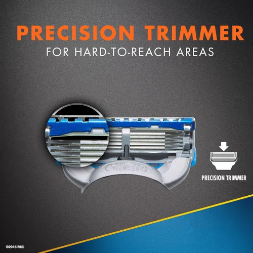 Vista 6 de Cuchillas de afeitar Gillette Fusion5 Proglide para hombres, 2 cartuchos, Fusion5 Proglide