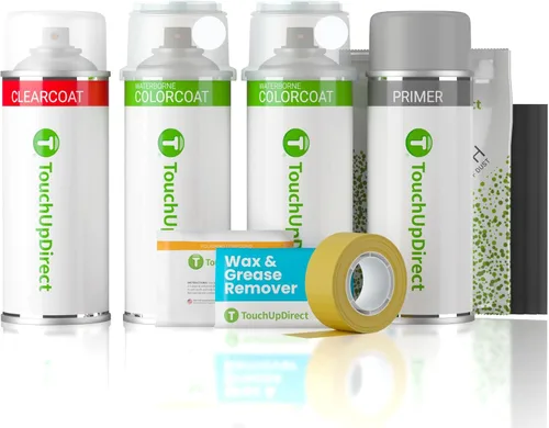 Vista 211 de TouchUpDirect 1J7 Atomic Silver Metallic Compatible con Lexus Exact Match - Aerosol de pintura de retoque - Kit esencial