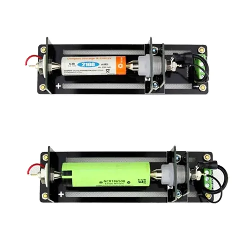 Vista 5 de Versátil soporte de prueba de capacidad de resistencia de batería de 4 cables para baterías AAA AA 21700 26650 18650 AA A+/A; V +/V- Interfaces