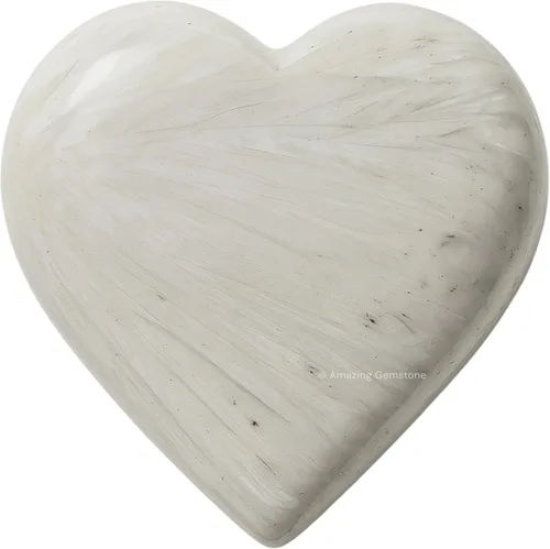 Vista 104 de Amazing Gemstone Piedra de Palma de Corazón de Cristal de Chakra - Piedra de Masaje de Bolsillo para Preocupación para Equilibrio Natural de Chakras