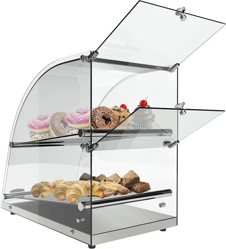 Vista 5 de KoolMore DC-2CN - Vitrina para panadería, 2.4 pies cúbicos - 2 estantes