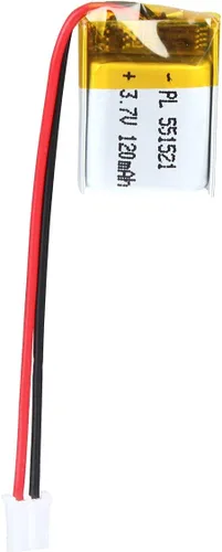 Vista 40 de 802030 Batería Lipo de 3.7V 400mAh 802030 Juego de Batería de Polímero de Litio Recargable con Conector JST PH2.0mm para Dispositivo Electrónico