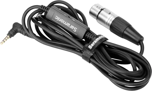 Vista 6 de Saramonic Micrófono SR-XLR35 a TRRS de 1/8" (3,5 mm) (Sr-XLR35)