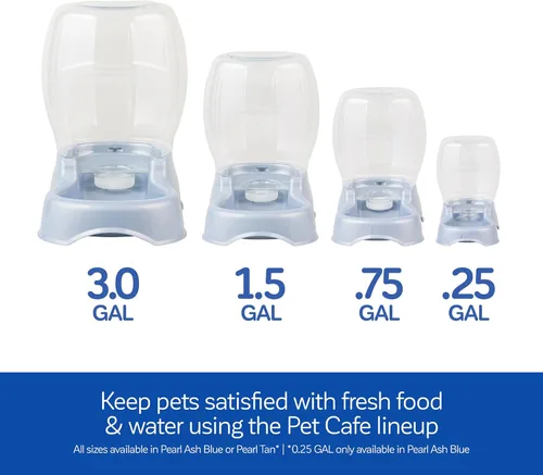 Vista 8 de Petmate Pet Cafe Waterer Dispensador de agua para gatos y perros, 1.5 galones