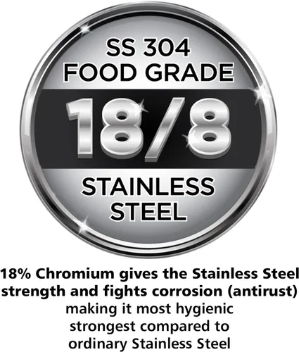 Vista 8 de Presto olla de presión de acero inoxidable., Plateado