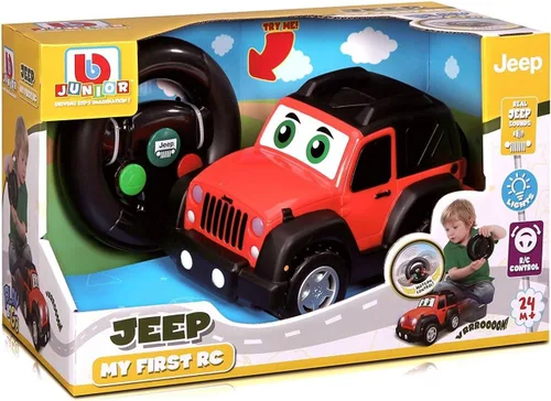 Vista 3 de BB Junior Play & Go My First Radio Control Jeep Wrangler Vehículo