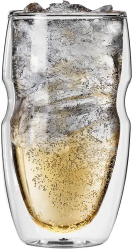 Vista 7 de Ozeri Serafino - Vasos de café y bebidas con aislamiento de doble pared, 12 onzas, juego de 2