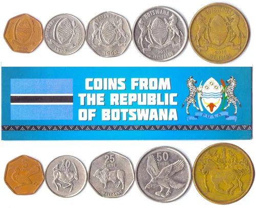 Vista 32 de Bolivia 5 Monedas Mixtas 10 Centavos a 2 Bolivianos Moneda Boliviana Desde 1986