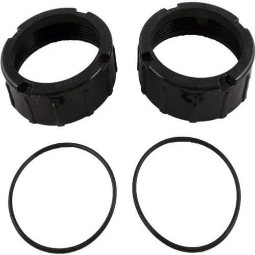 Zodiac R0454000 Tuerca de acoplamiento de 3 pulgadas con junta tórica Kit de repuesto para calentador de piscina y spa Select Zodiac Jandy