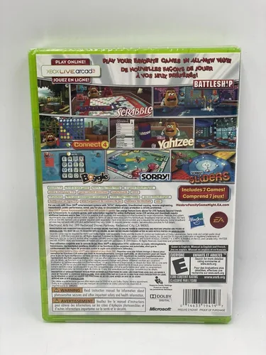 Vista 2 de Hasbro Family Game Night - Xbox 360 (Renewed)