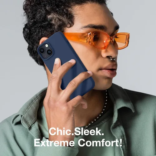 Vista 183 de GONEZ Funda magnética para iPhone 14, compatible con Magsafe, con protector de pantalla + protector de cámara, forro de microfibra antiarañazos