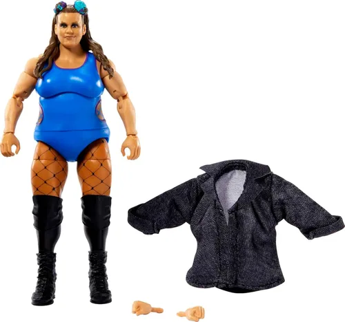 Mattel WWE Elite Collection - Figura de acción y accesorios, serie #96 Doudrop de 6 pulgadas coleccionable con 25 puntos de articulación y manos