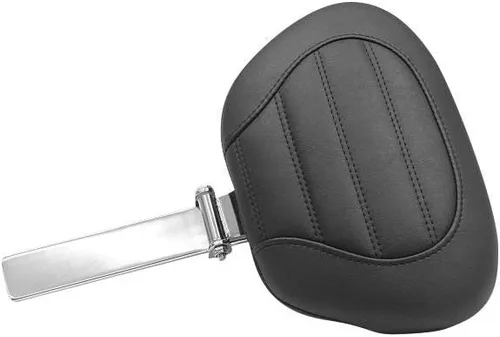 Mustang Asientos de motocicleta 79649 Super Touring Driver Respaldo para Harley-Davidson Freewheeler 2015 -'21, Deluxe, Negro