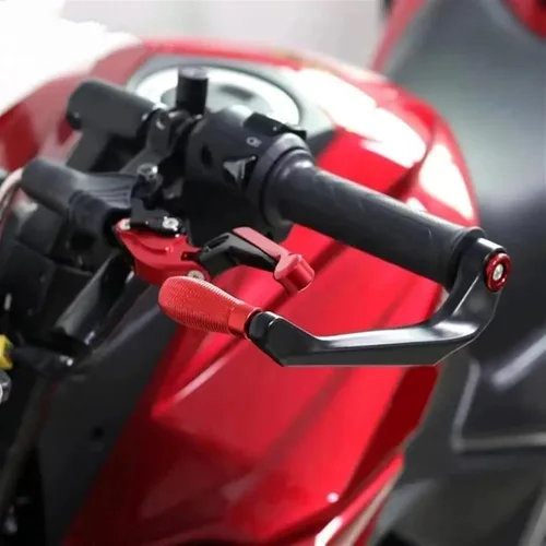 Vista 4 de for Y&amaha XMAX250 XMAX300 XMAX400 Xmax 250 300 400 X-MAX Motorcycle Handlebar Grips Guard Brake Clutch Levers Guard Protector (Color : Black)