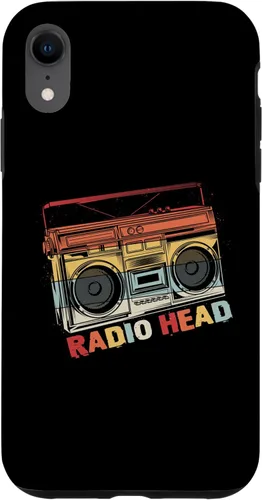 Vista 25 de Funda vintage de Radio In Head Music Matching Band Cassette Player para iPhone 16