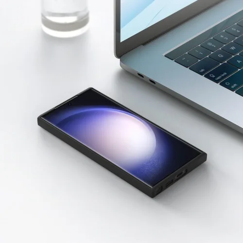 Vista 765 de Funda para Samsung Galaxy Note 8, color negro, resistente a los arañazos con tacto suave, delgada funda delgada para Samsung Galaxy Note 8