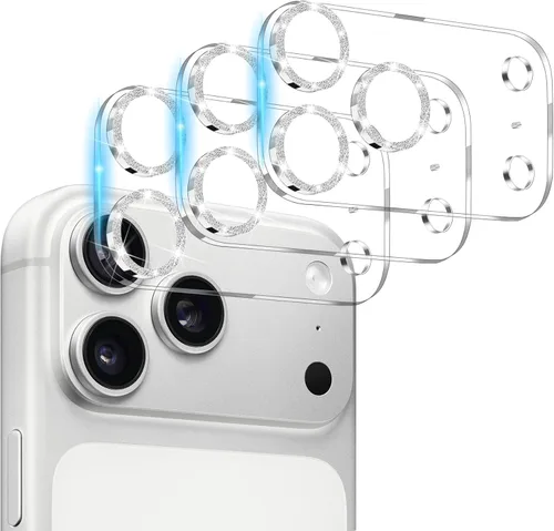 Vista 16 de Dengduoduo Paquete de 3 protectores de lente de cámara de vidrio templado para iPhone 15 de 6.1 pulgadas y para iPhone 15 Plus de 6.7 pulgadas