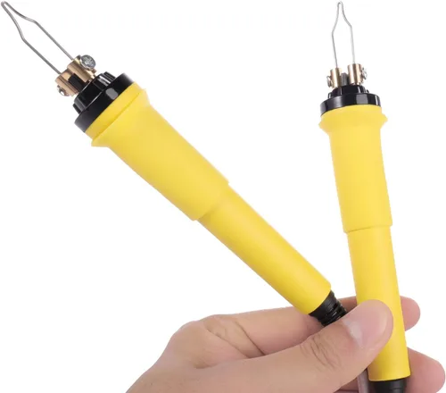 Vista 4 de TOPCHANCES Kit de combustión de madera, 60 W, bolígrafos duales, máquina de pirografía ajustable de temperatura digital con 20 puntas para madera