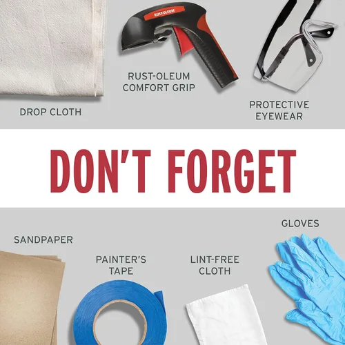 Vista 9 de Rust-Oleum 7776830 - Pintura en aerosol para prevención del óxido, 12 onzas, negro plano