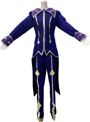 Vista 2 de Code Geass Lelouch of The Rebellion Zero Uniform Cosplay Disfraz C.C Cosplay Traje Negro Battle Suit