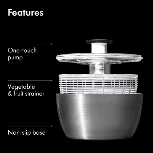 Vista 8 de OXO Steel - Centrifugador de ensalada