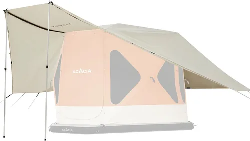 Vista 11 de ACACIA Toldo para 2-3 personas para sistema de campamento Space Acacia, lona de camping impermeable PU2000 para camping de 4 estaciones, lona
